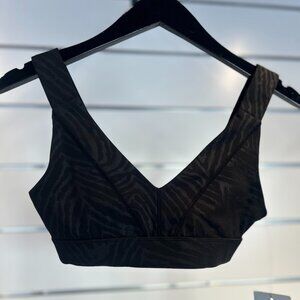 Glyder Tide Bra Black Zebra Gloss